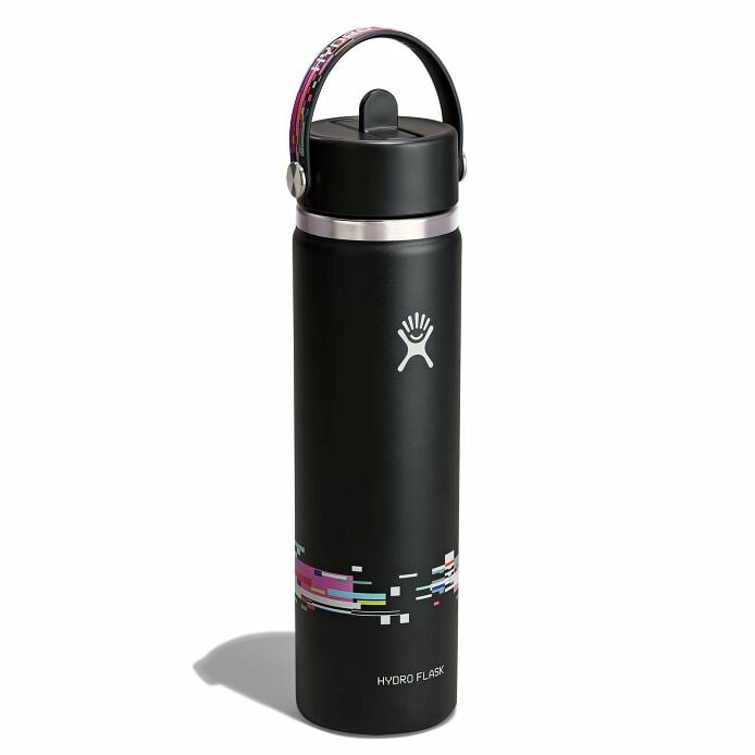 glitch-collection-24-oz-bottle-with-flex-straw-cap-w4 le26-w24-1007-24-oz-wide-flex-straw-cap-glitch-black-angled.jpg