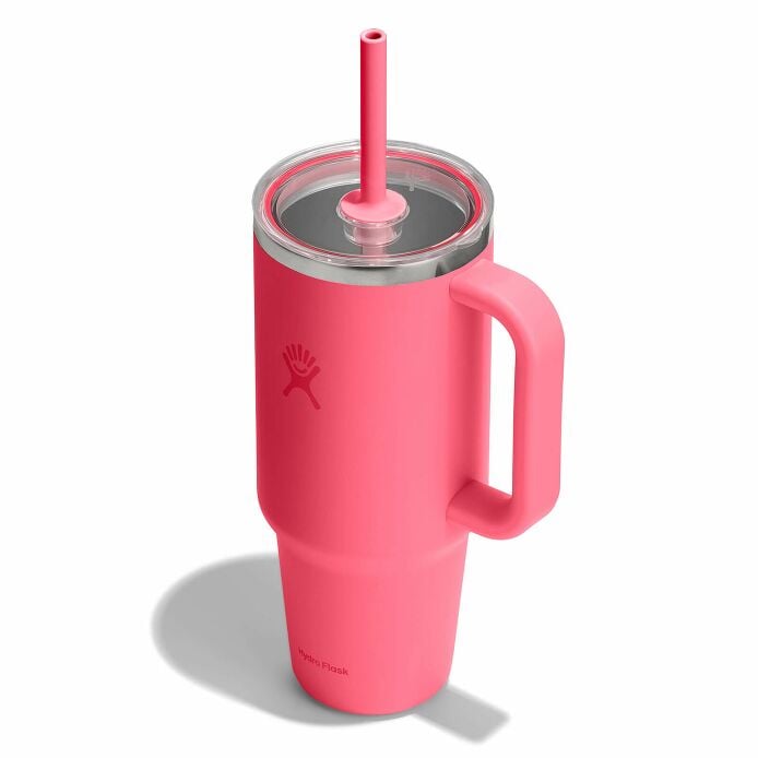 40-oz-travel-tumbler-d4 tt40pscc668-40-oz-travel-tumbler-clear-lid-popstar-pink-angledhigh.jpg